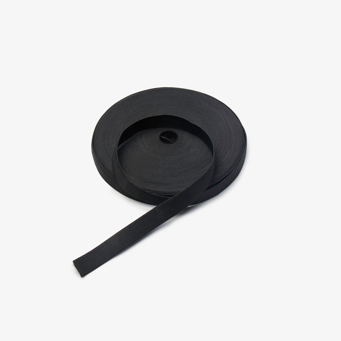 CLEARANCE SALE | Elastic Knitted 15mm Black - Ragland Fabrics