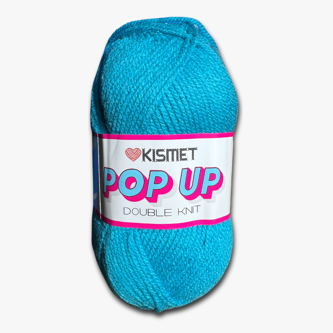 Pop Up Dbl Knit Teal #13