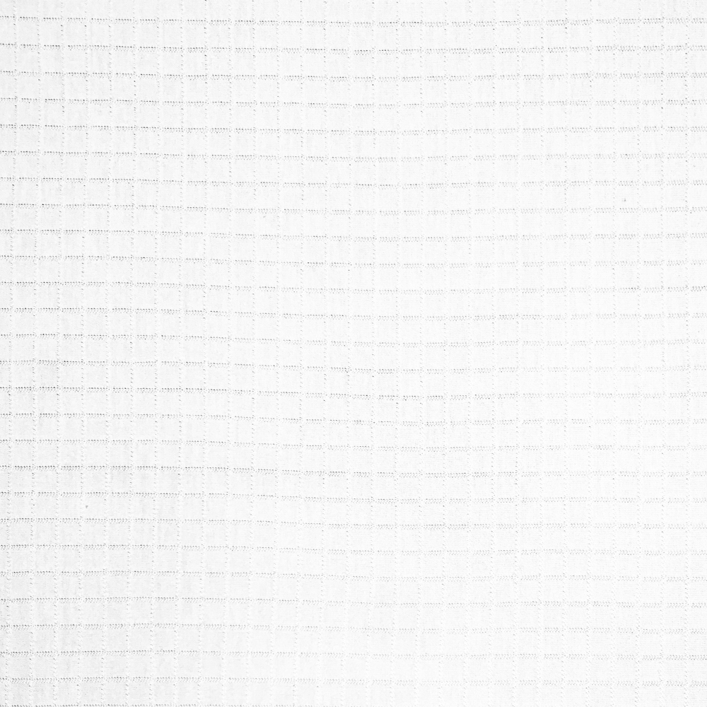 Cotton Knit White Grid 180cm - CLOSEOUT - Ragland Fabrics