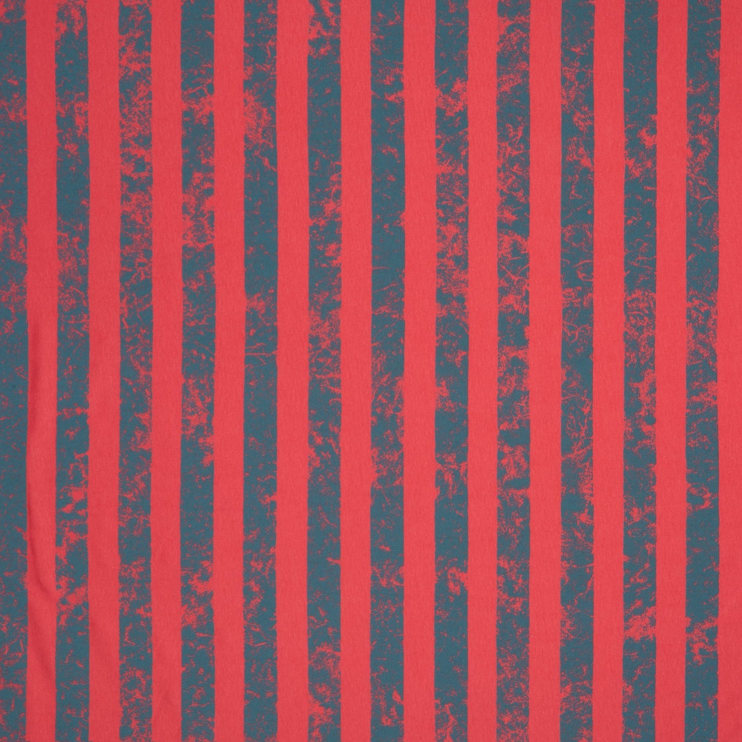 Cotton Knit Grey / Red Stripe - Ragland Fabrics