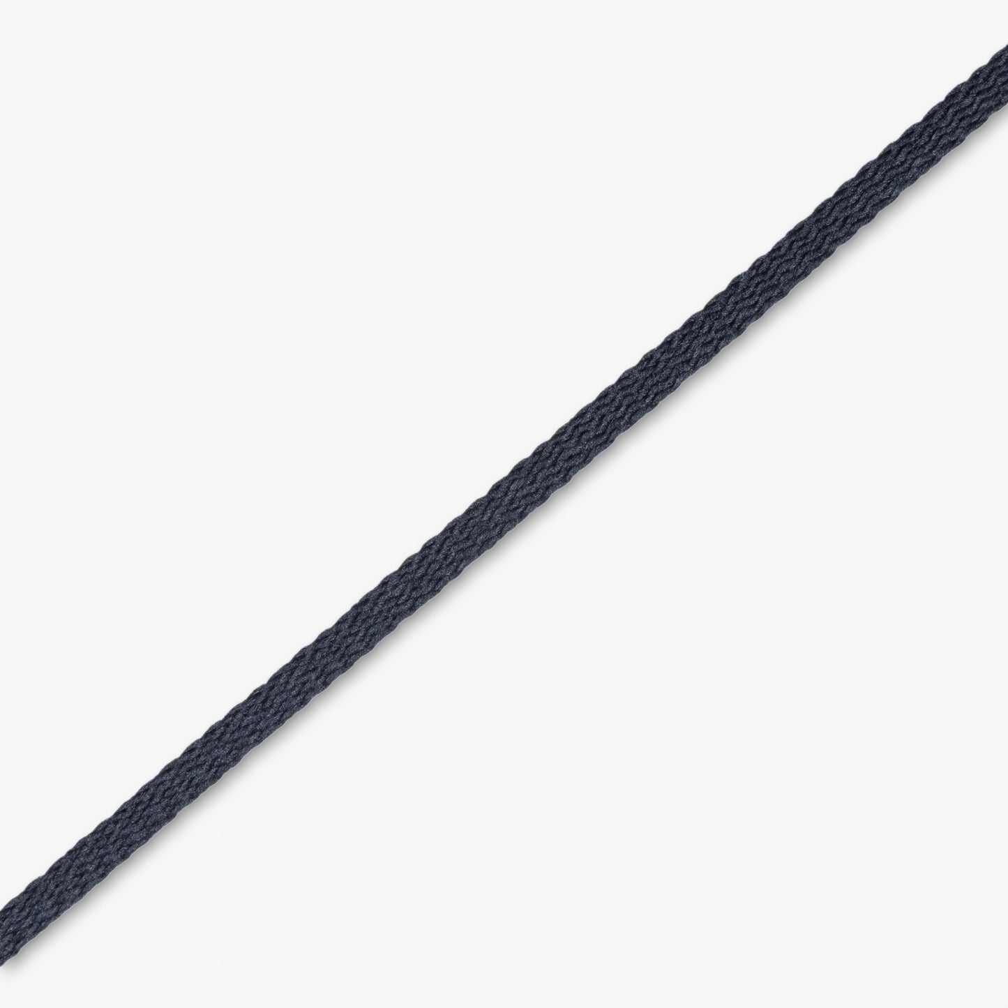 Draw Cord Flat 6mm Black - Ragland Fabrics