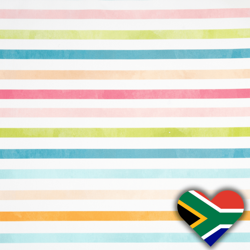 Eco Fabric Candy Stripes 674 - Ragland Fabrics