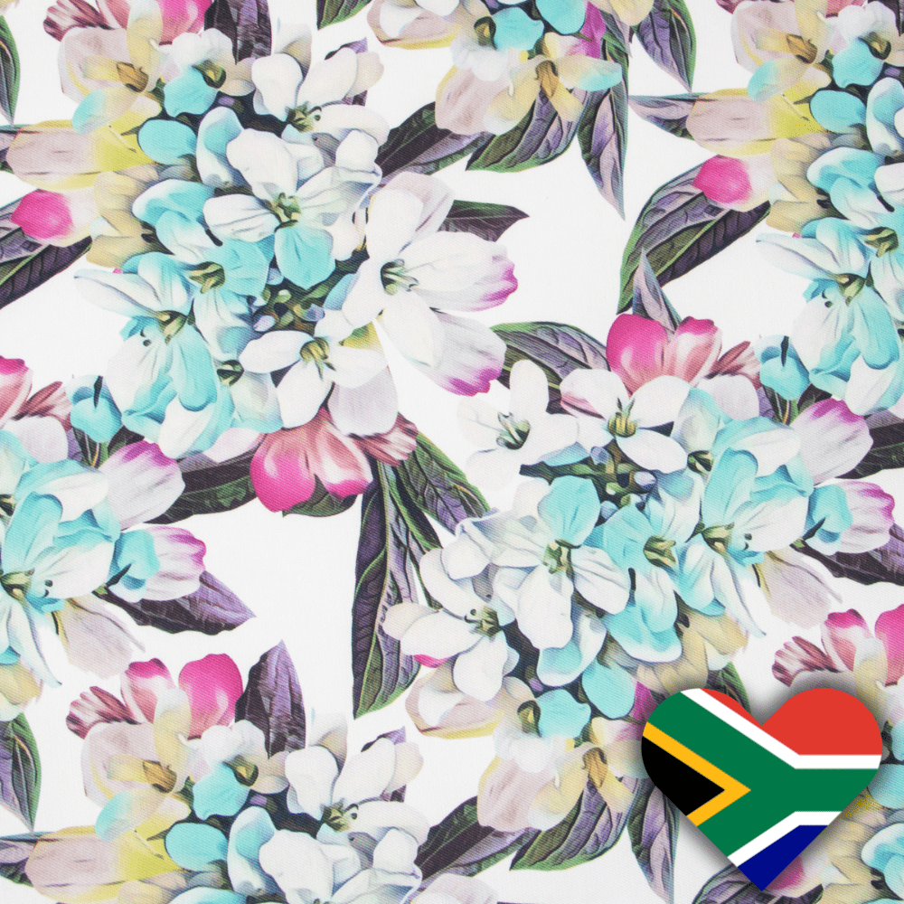 Eco Fabric Floral - To Be Discontinued - Ragland Fabrics