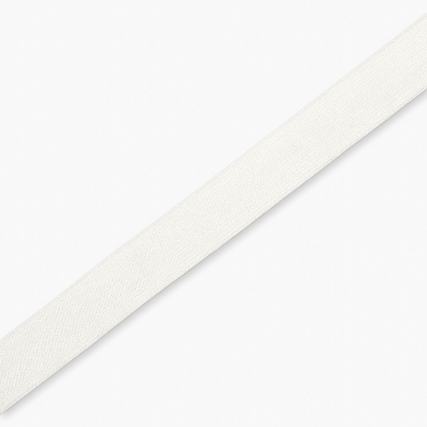 CLEARANCE SALE | Elastic Knitted 28/30mm White - Medium Pull - Ragland Fabrics