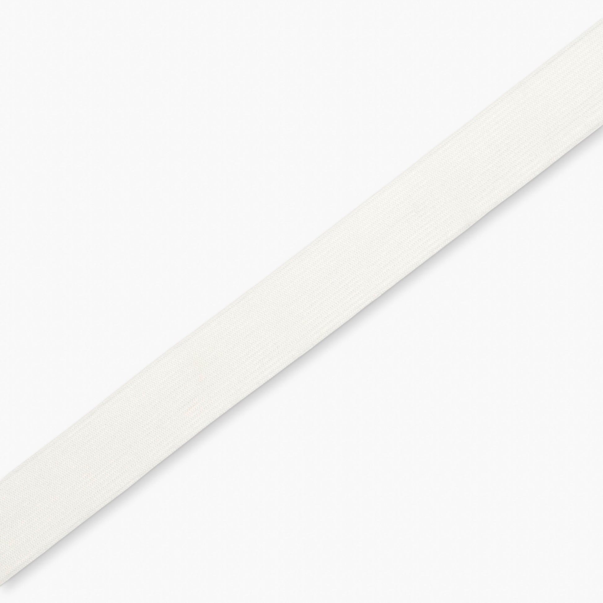 CLEARANCE SALE | Elastic Knitted 28/30mm White - Medium Pull - Ragland Fabrics