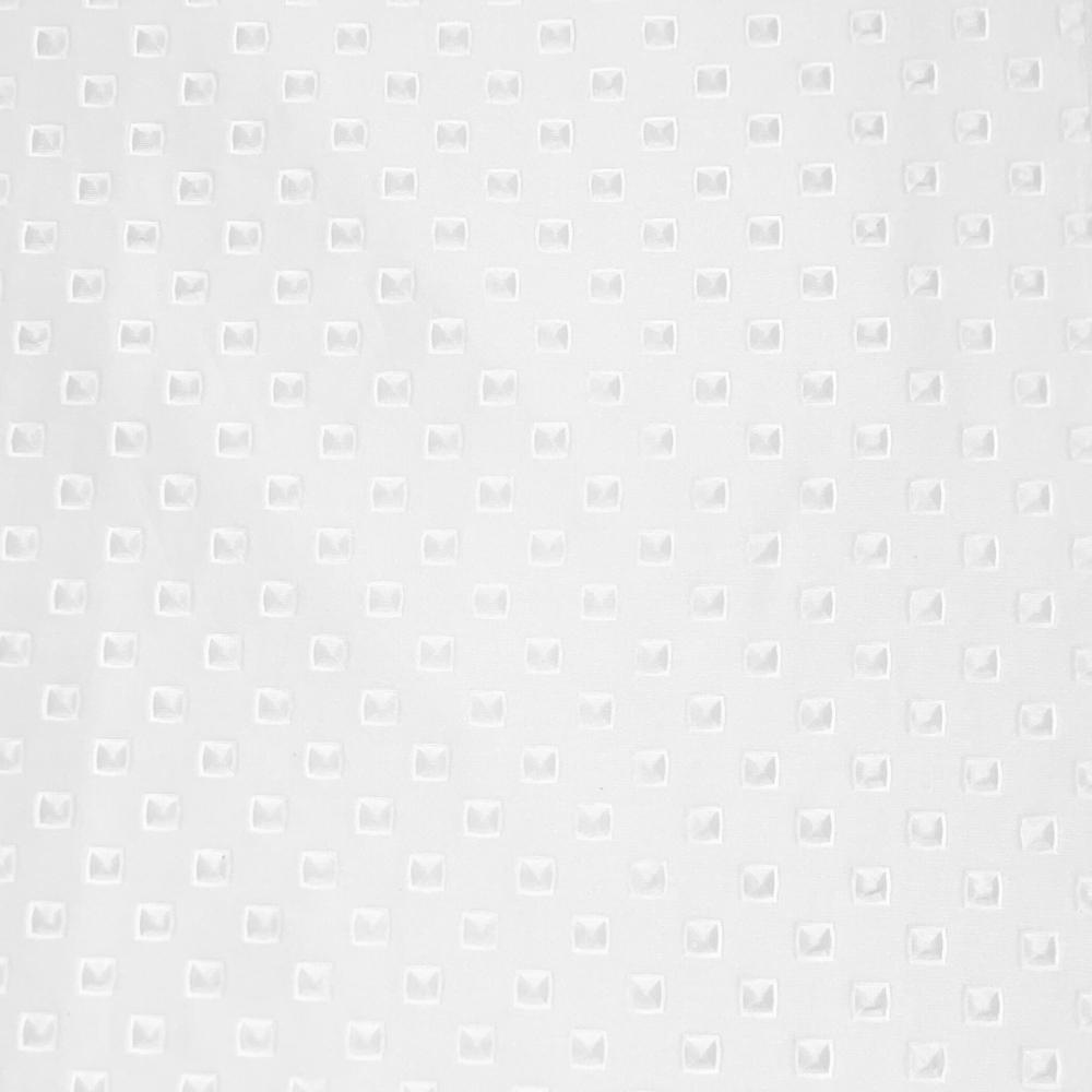 Scuba Embossed - White - Ragland Fabrics