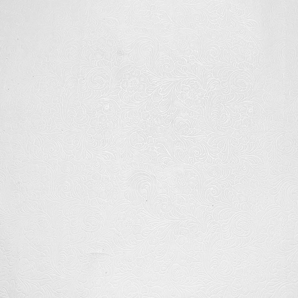 Embossed Tabling - White - Ragland Fabrics