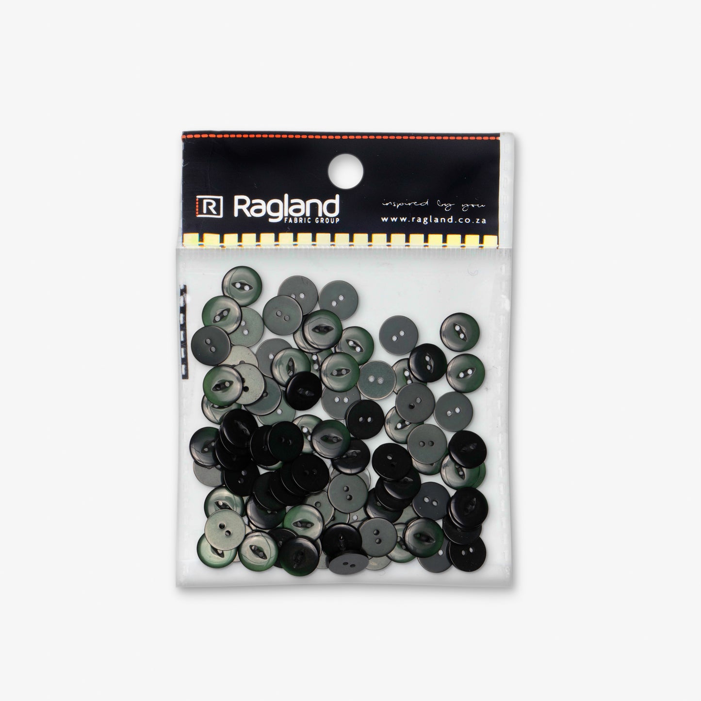 Buttons Fish Eye Bottle Green - 16.50mm - Ragland Fabrics