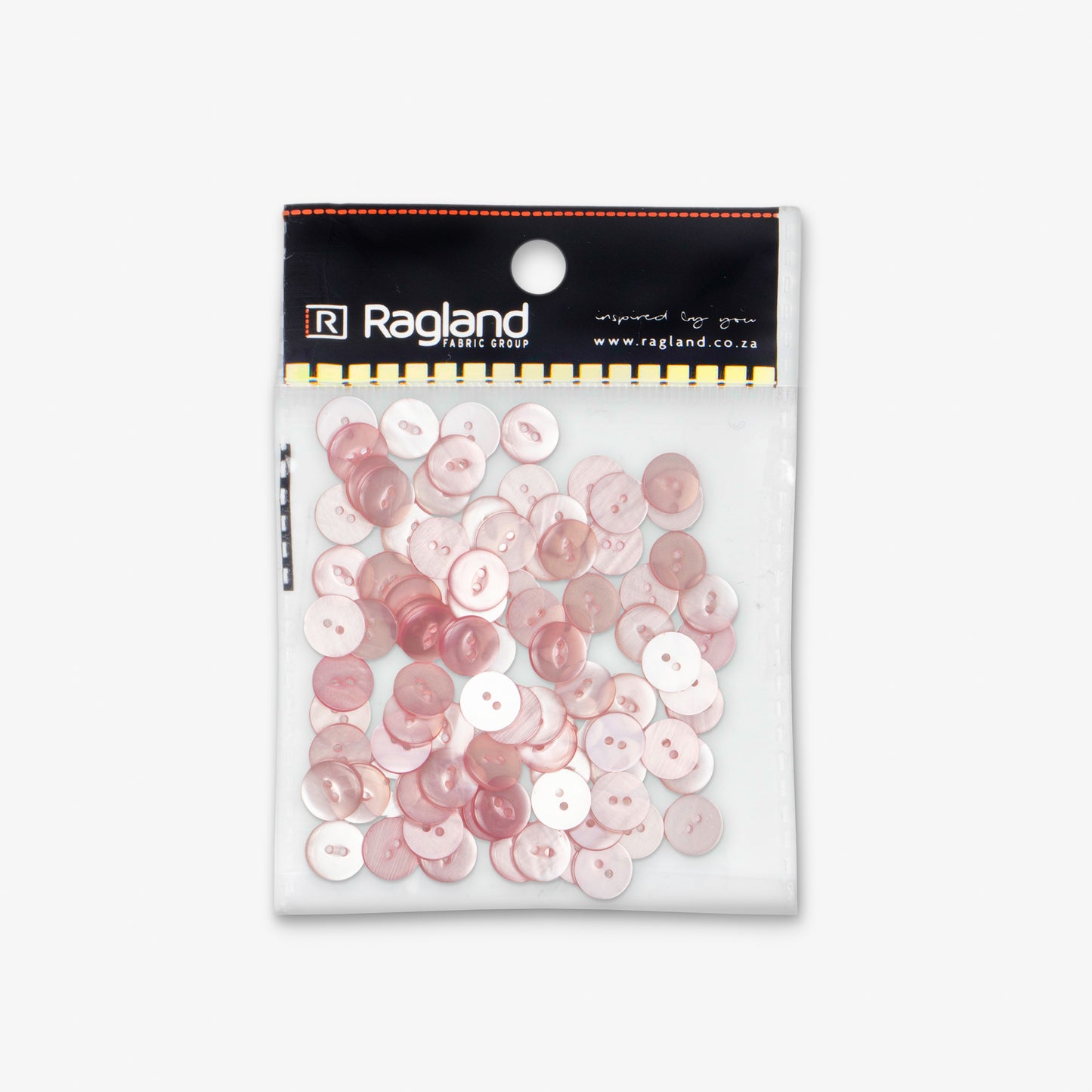 Buttons Fish Eye Peach - 16.50mm