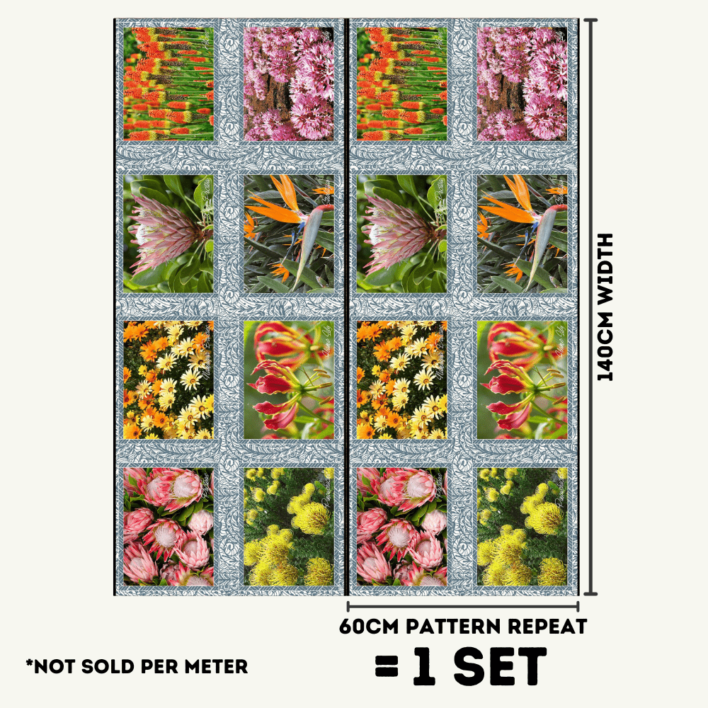 Place Mats South Africa Flora - Ragland Fabrics