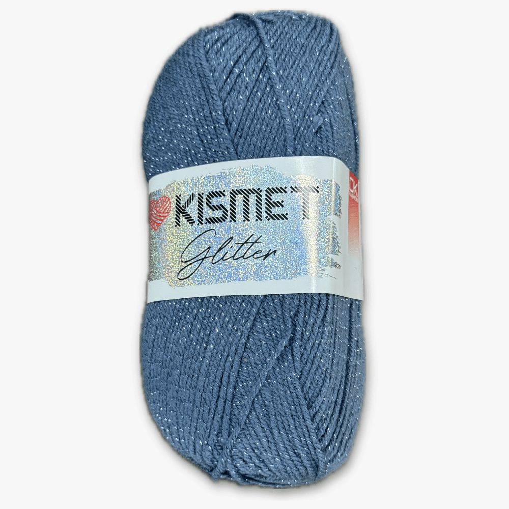 Glitter Dbl Knit Denim 05 - Ragland Fabrics