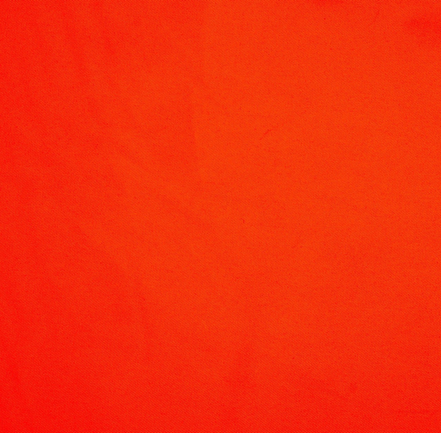 Hi Visibility Orange Twill - Ragland Fabrics