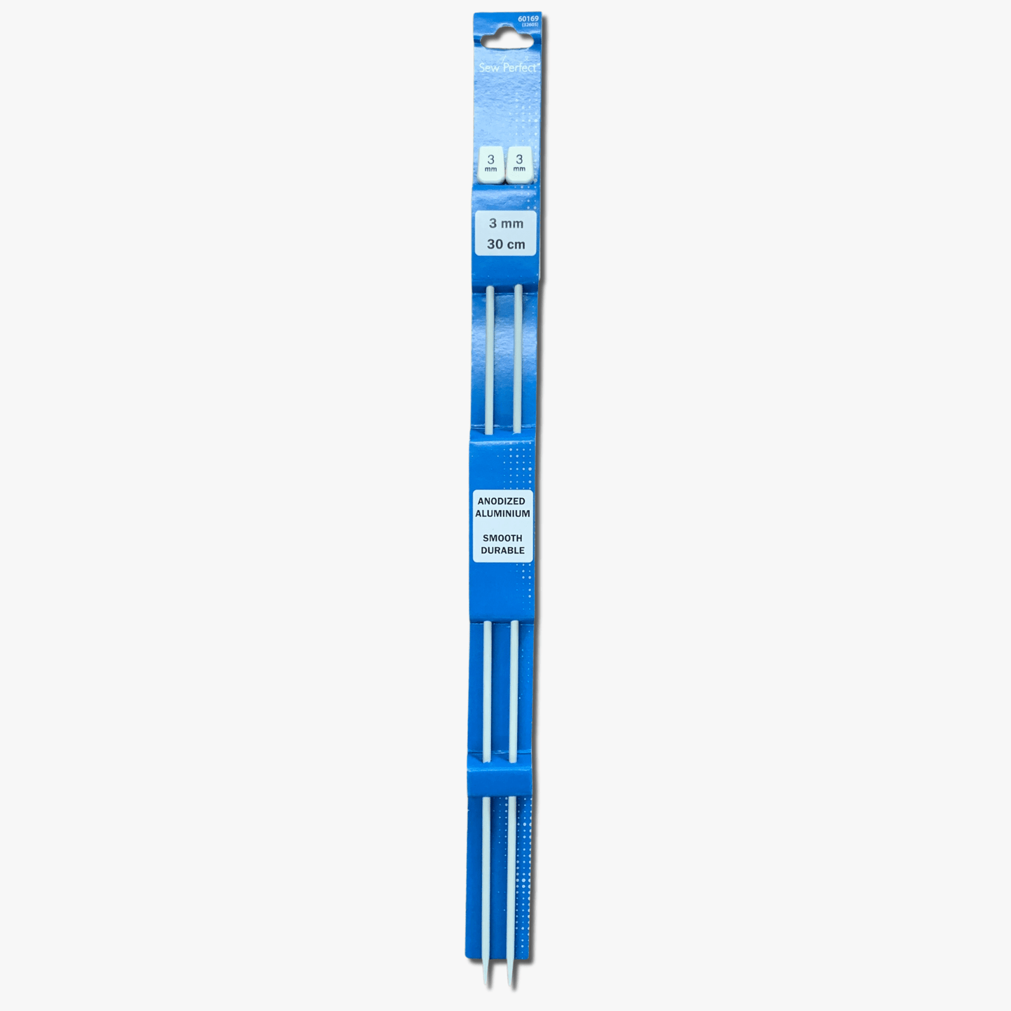Knitting Needle Aluminium 3.00mm/30cm - Ragland Fabrics