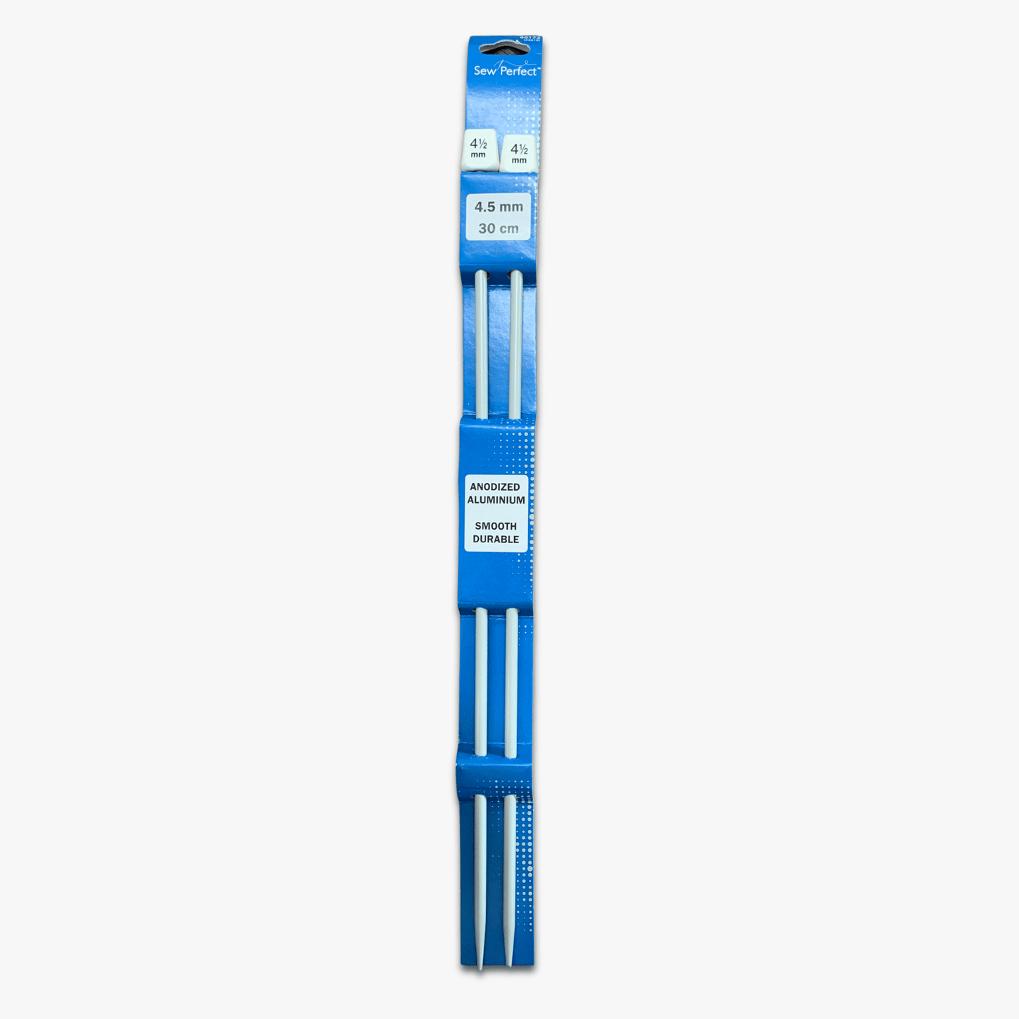 Knitting Needle Aluminium 4.50mm/30cm - Ragland Fabrics