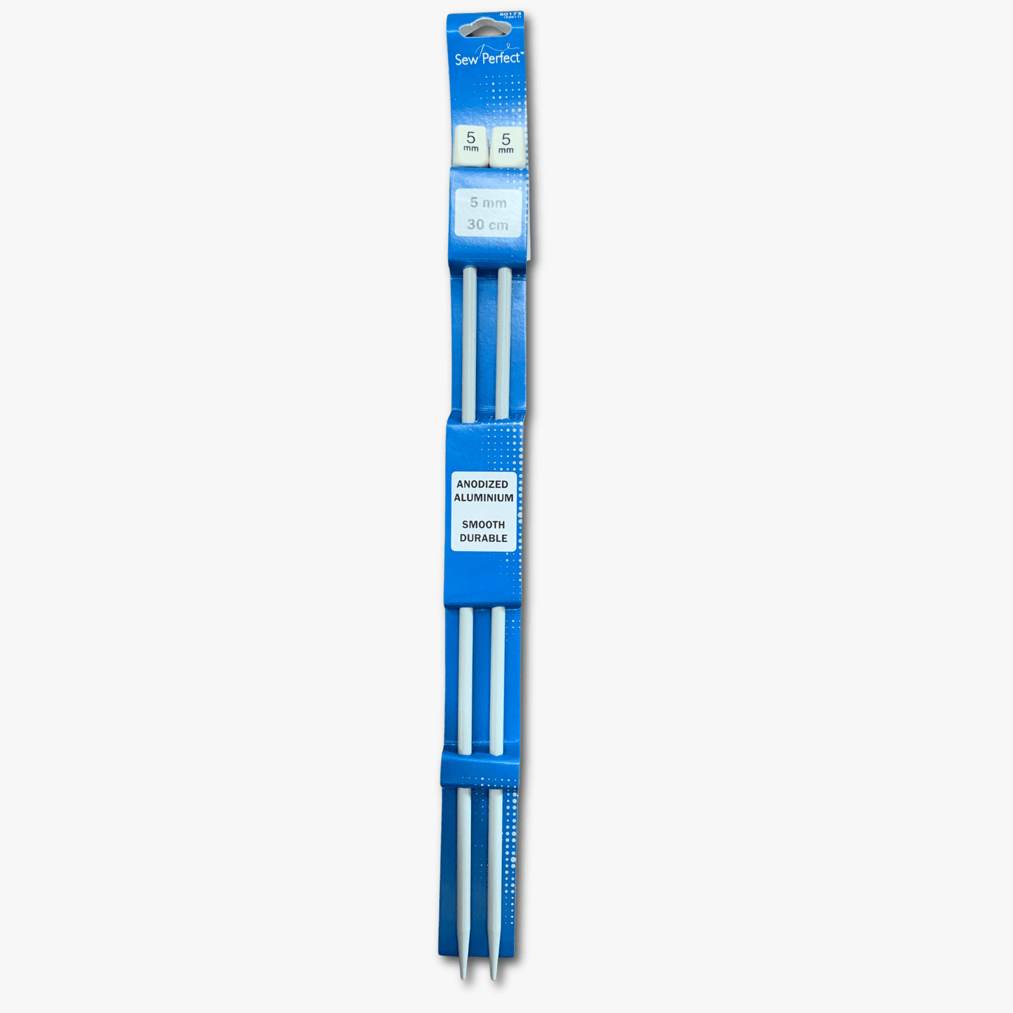 Knitting Needle Aluminium 5.00mm/30cm - Ragland Fabrics