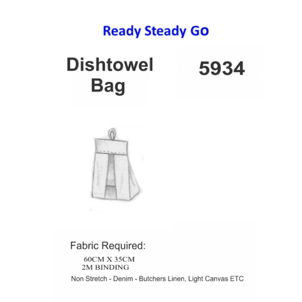 Pattern | Dishtowel Bag 5934 - Ragland Fabrics