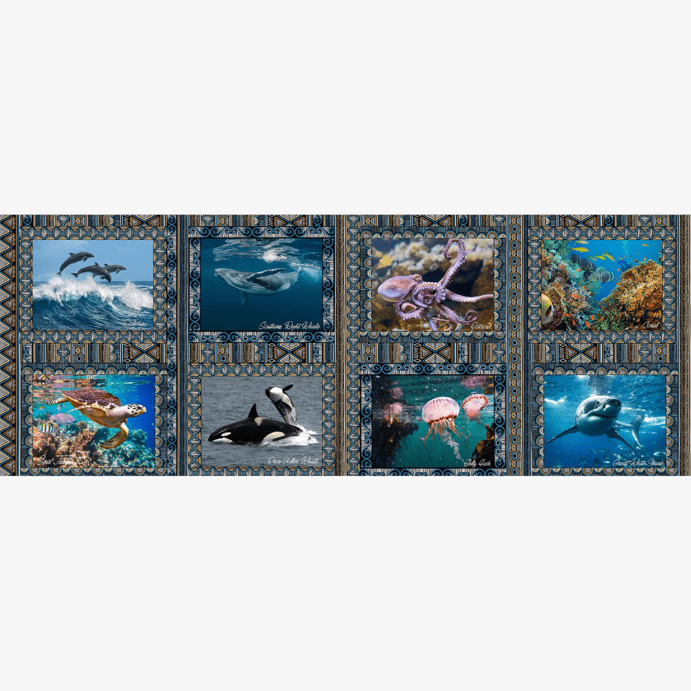 Place Mats South Africa Ocean Life - Ragland Fabrics