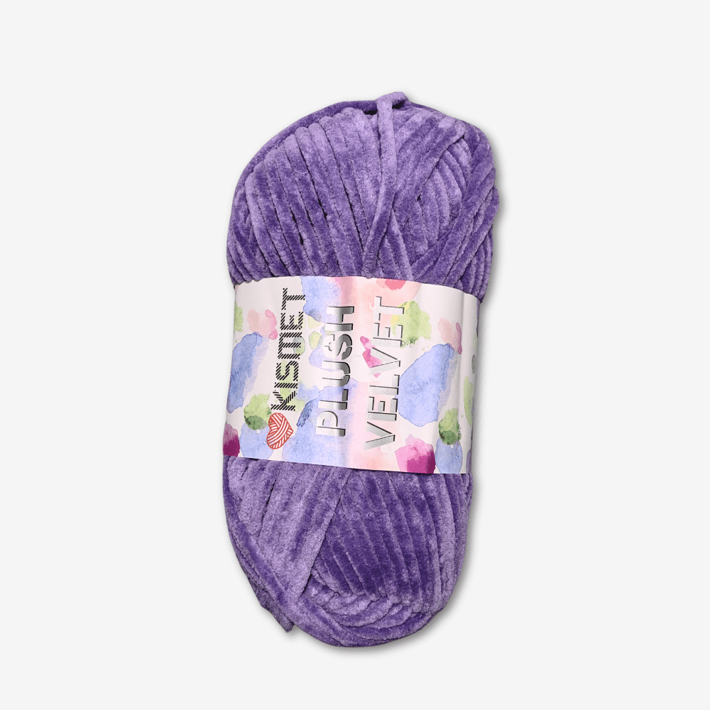 Plush Velvet Dark Lilac Col.44 - Ragland Fabrics