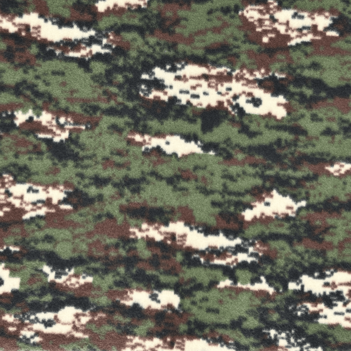Printed Polar Fleece Camo 2 - Ragland Fabrics