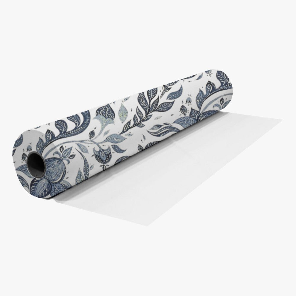 Printed Mini Matt Orinoco Blue - Ragland Fabrics