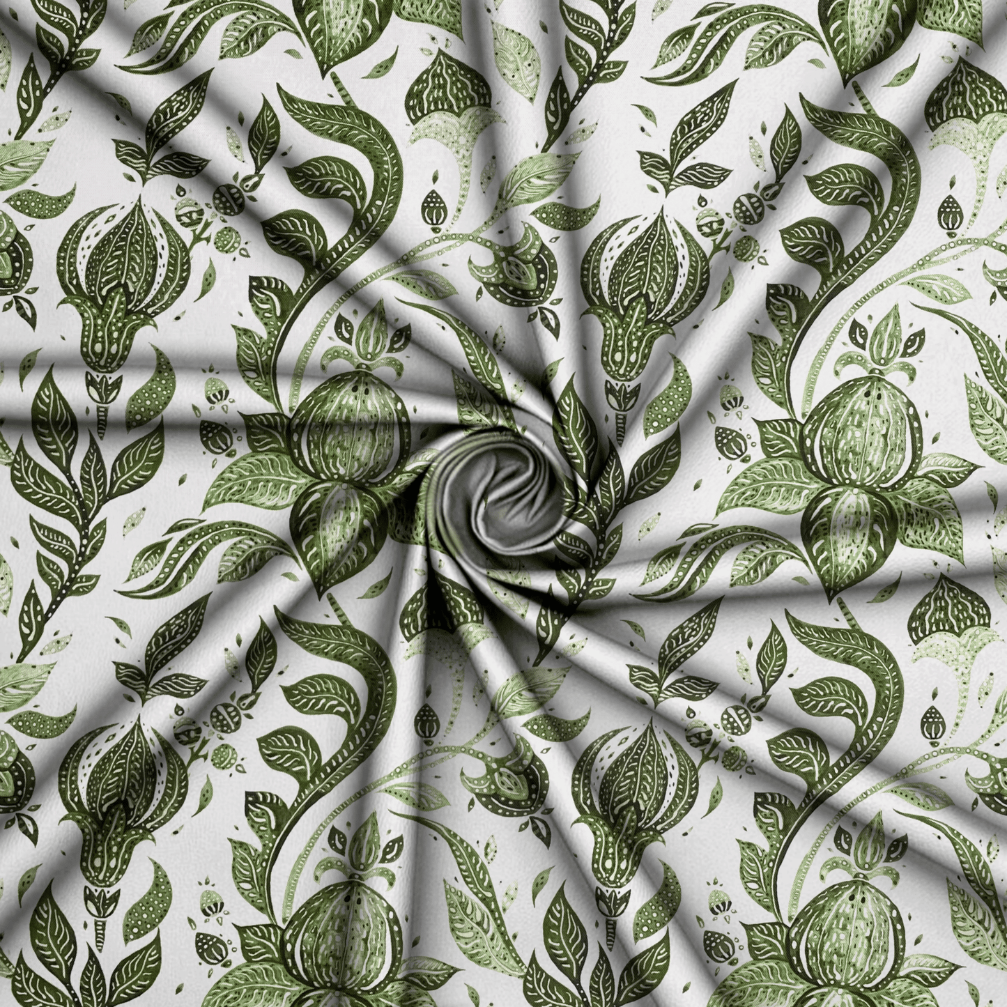 Printed Mini Matt Orinoco Forest - Ragland Fabrics
