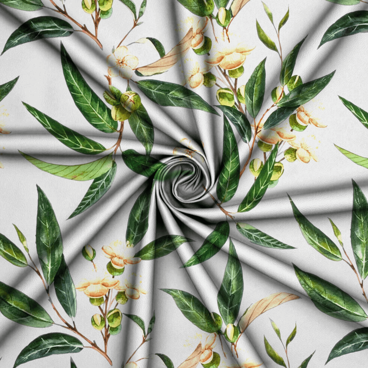 Printed Mini Matt Peach Blossom - Ragland Fabrics