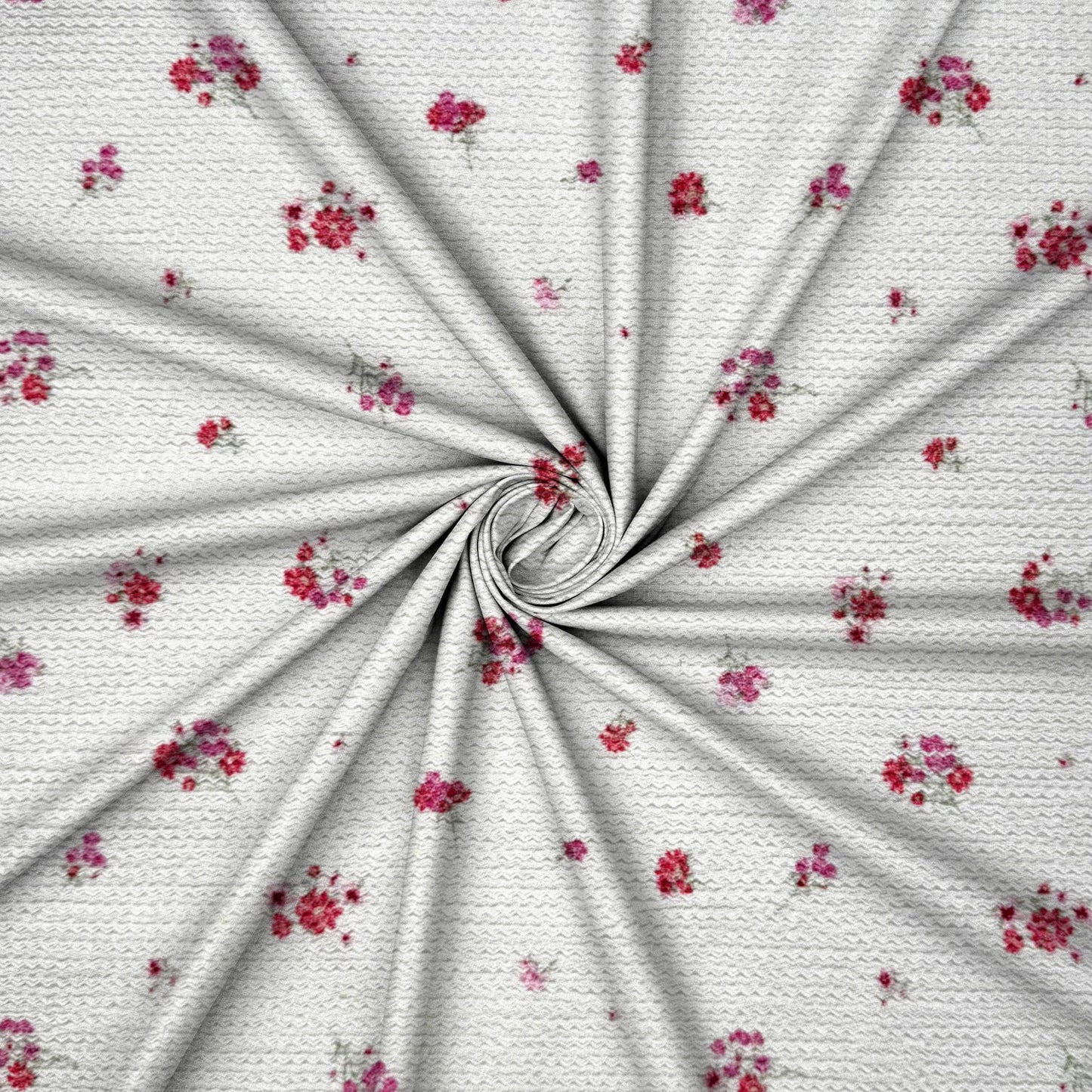 Printed Poly Bandage Knit Floral - Ragland Fabrics