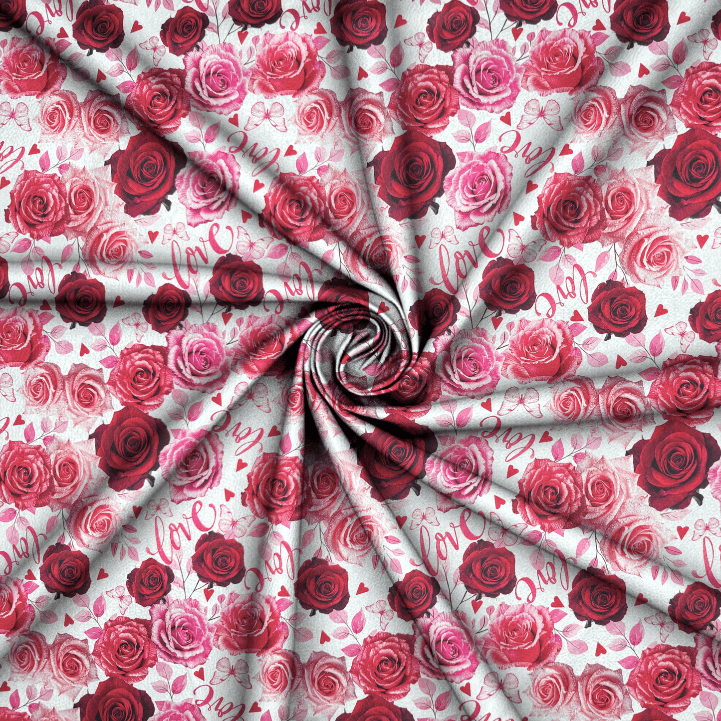 Printed Satin | Rosalia - Ragland Fabrics