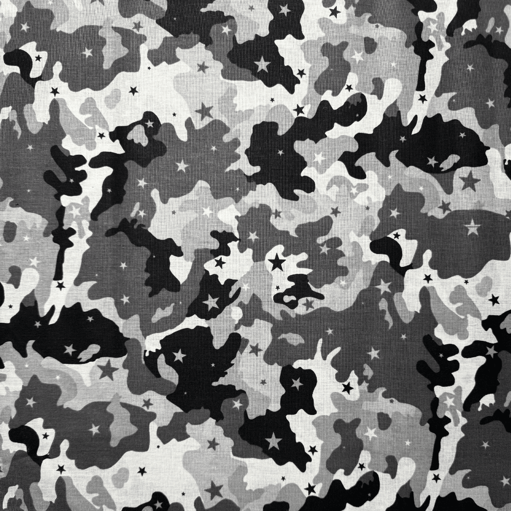 Quilting Cotton Winter Star Camo - Ragland Fabrics