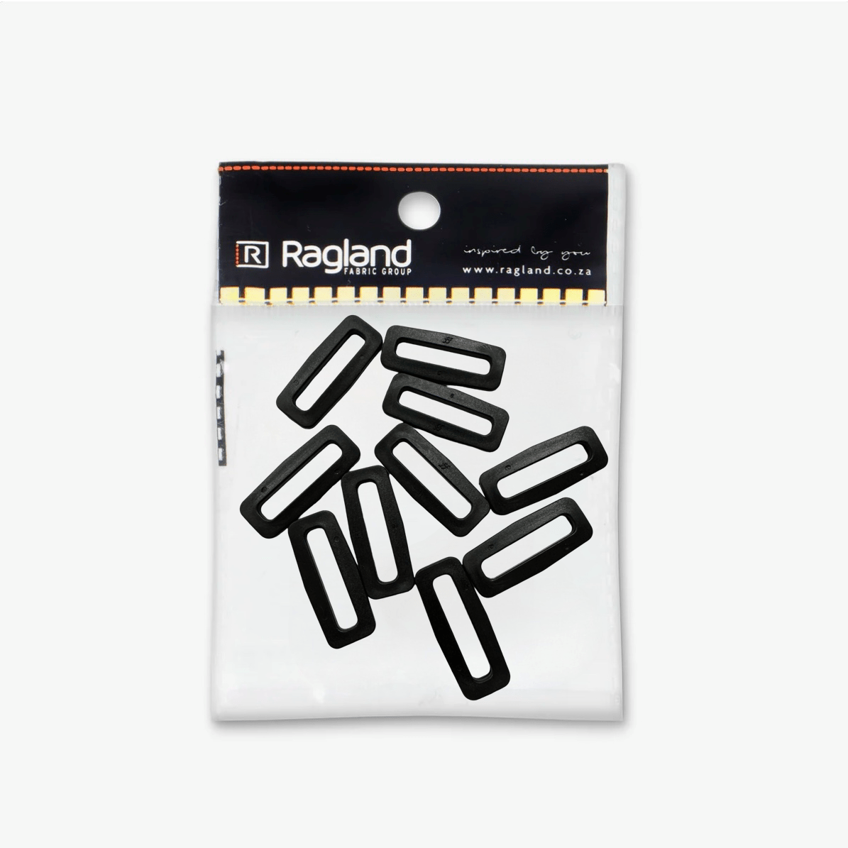 Rectangle 38mm Plastic - Ragland Fabrics