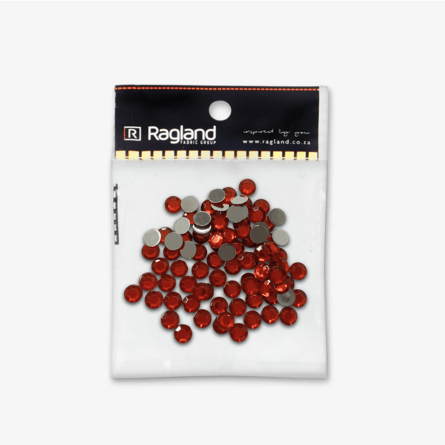 Rhinestones Red - Ragland Fabrics