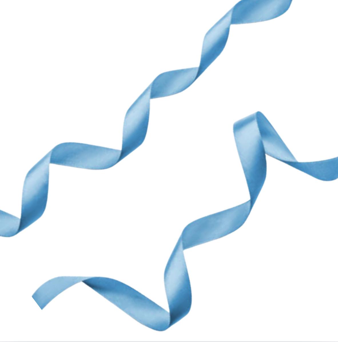 Satin Ribbon 6mm Dusty Blue | TBD - Ragland Fabrics