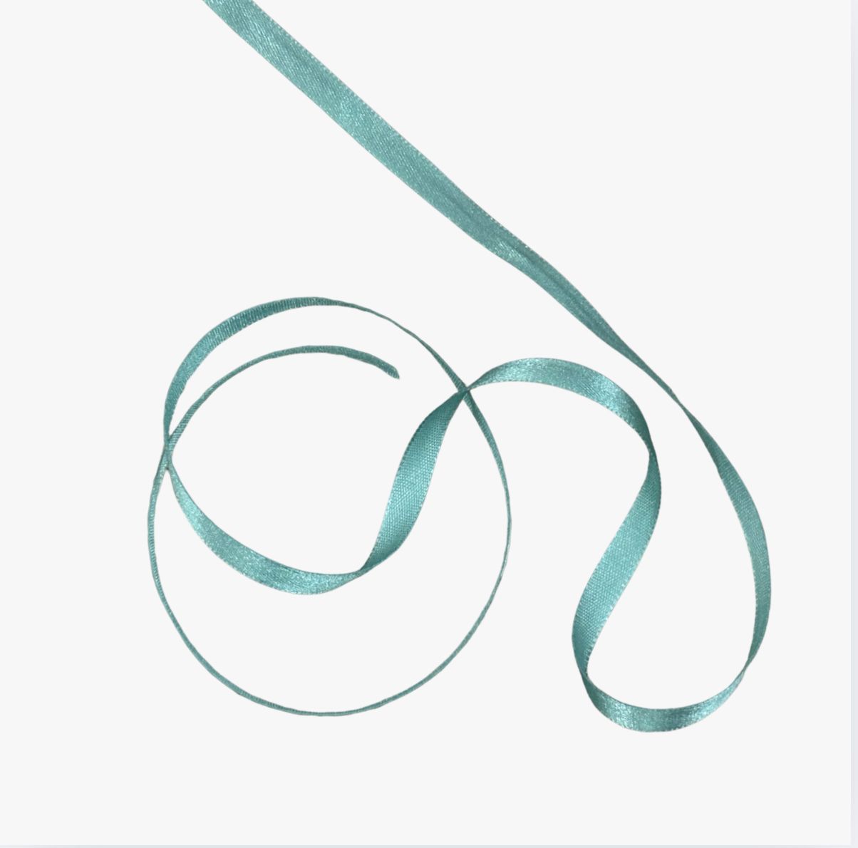 Satin Ribbon 6mm Sea Green | TBD - Ragland Fabrics