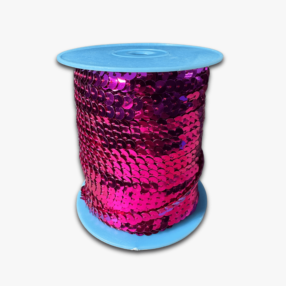 Sequins Cerise - Ragland Fabrics