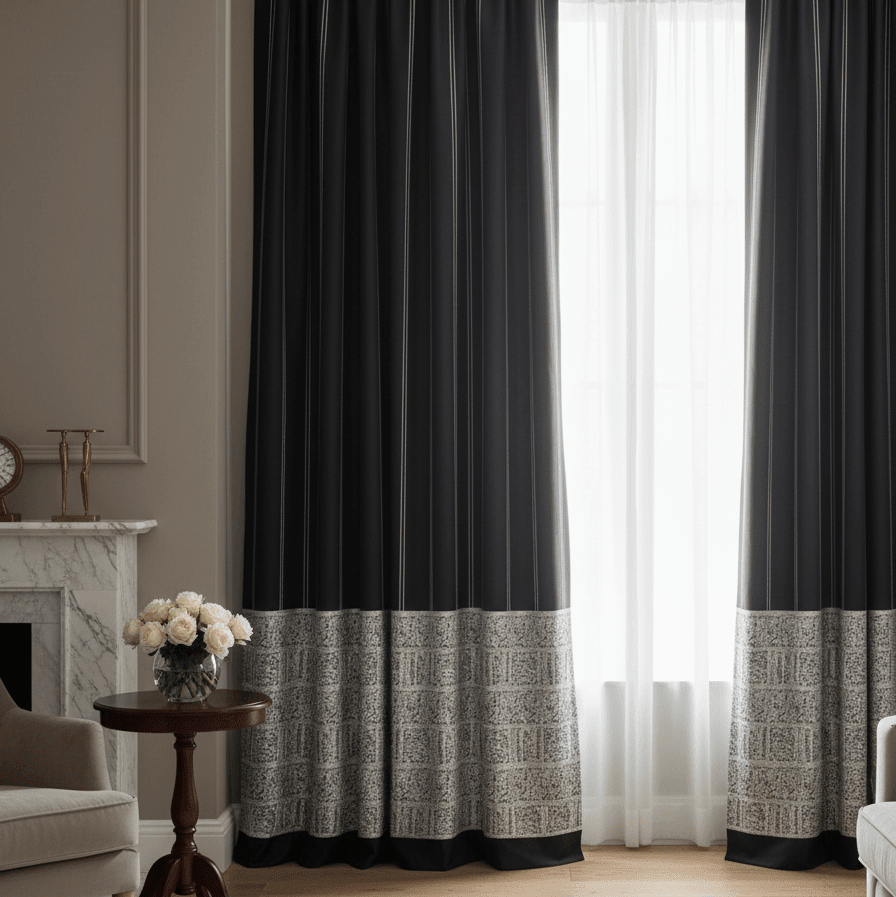 Sheeting Poly Cotton White Border - Ragland Fabrics