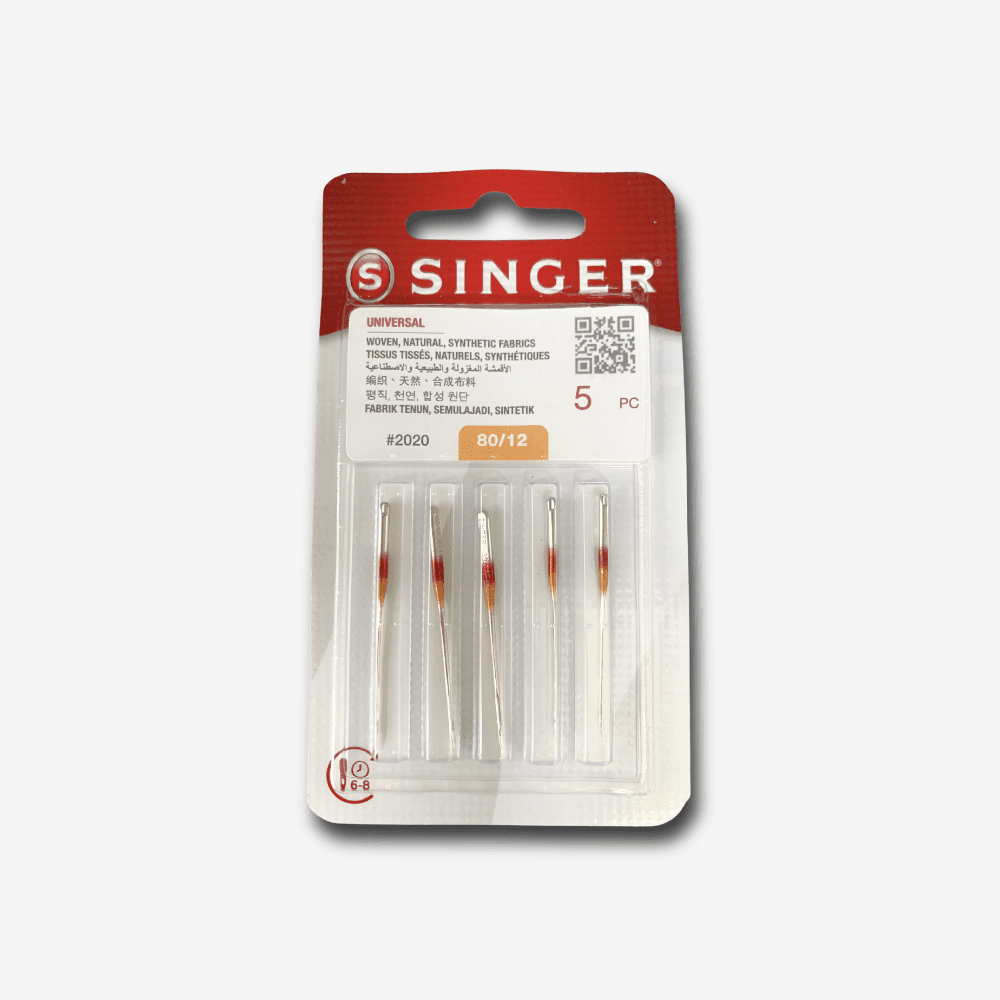 Singer Universal Machine 80/12 Needles - Ragland Fabrics