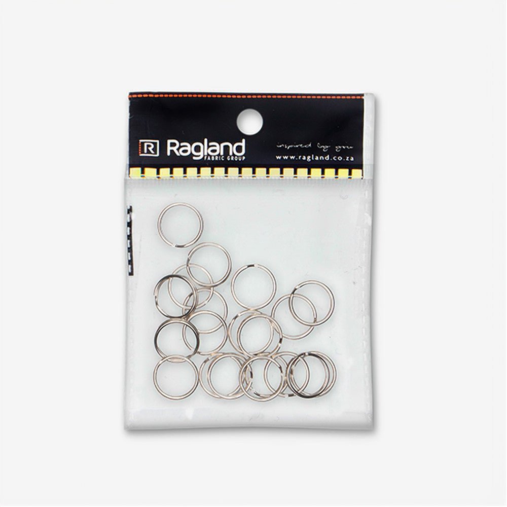 Split Ring 20mm Metal - Ragland Fabrics
