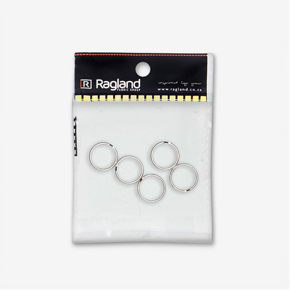 Split Ring 20mm Metal - Ragland Fabrics