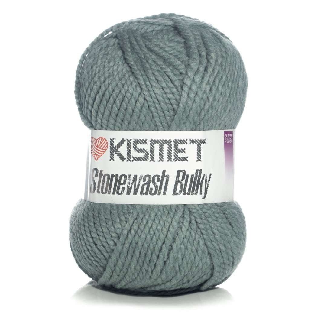 Wool Stone Wash Bulky Duck Egg - Ragland Fabrics