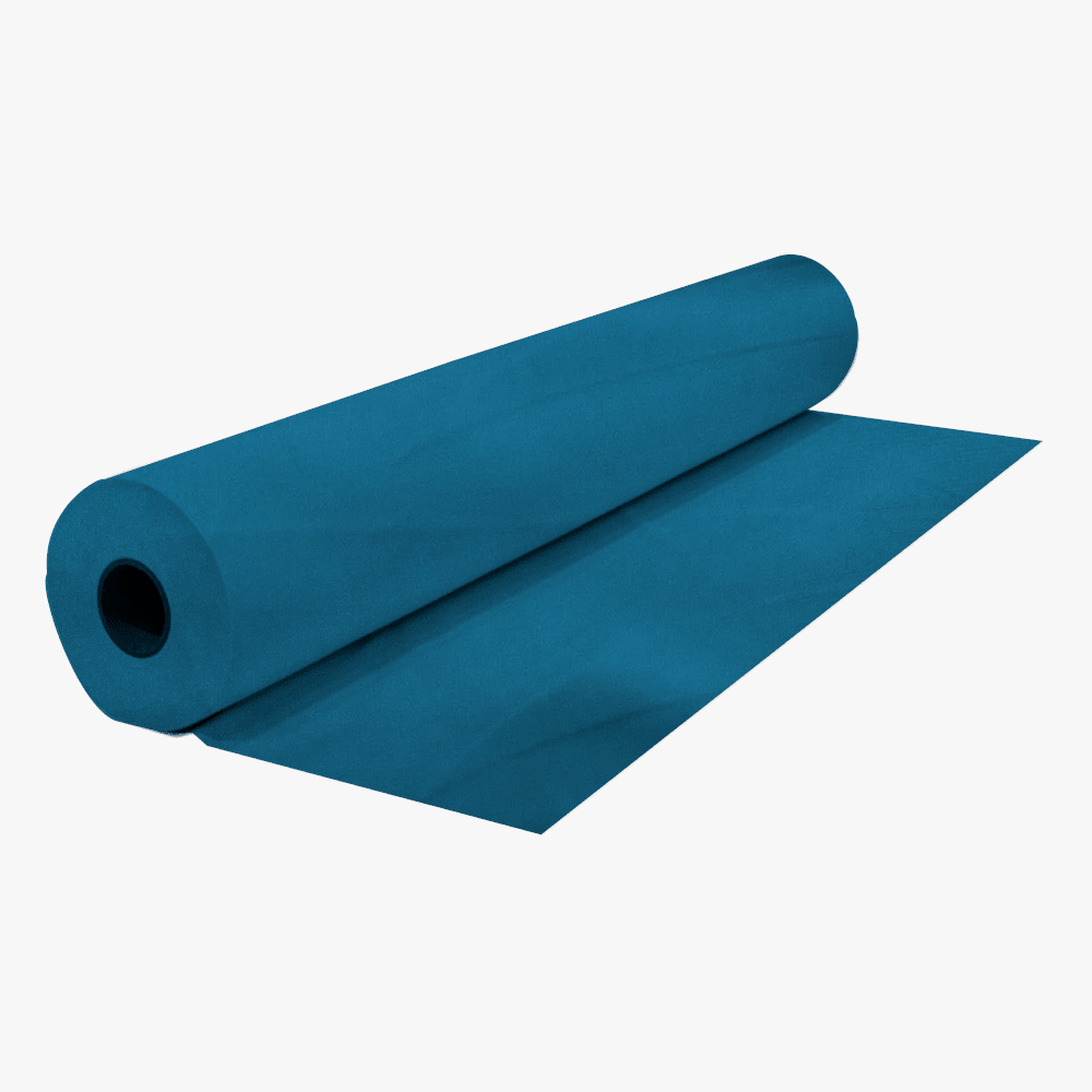 Stretch Satin Petrol Blue 43 140cm - Ragland Fabrics