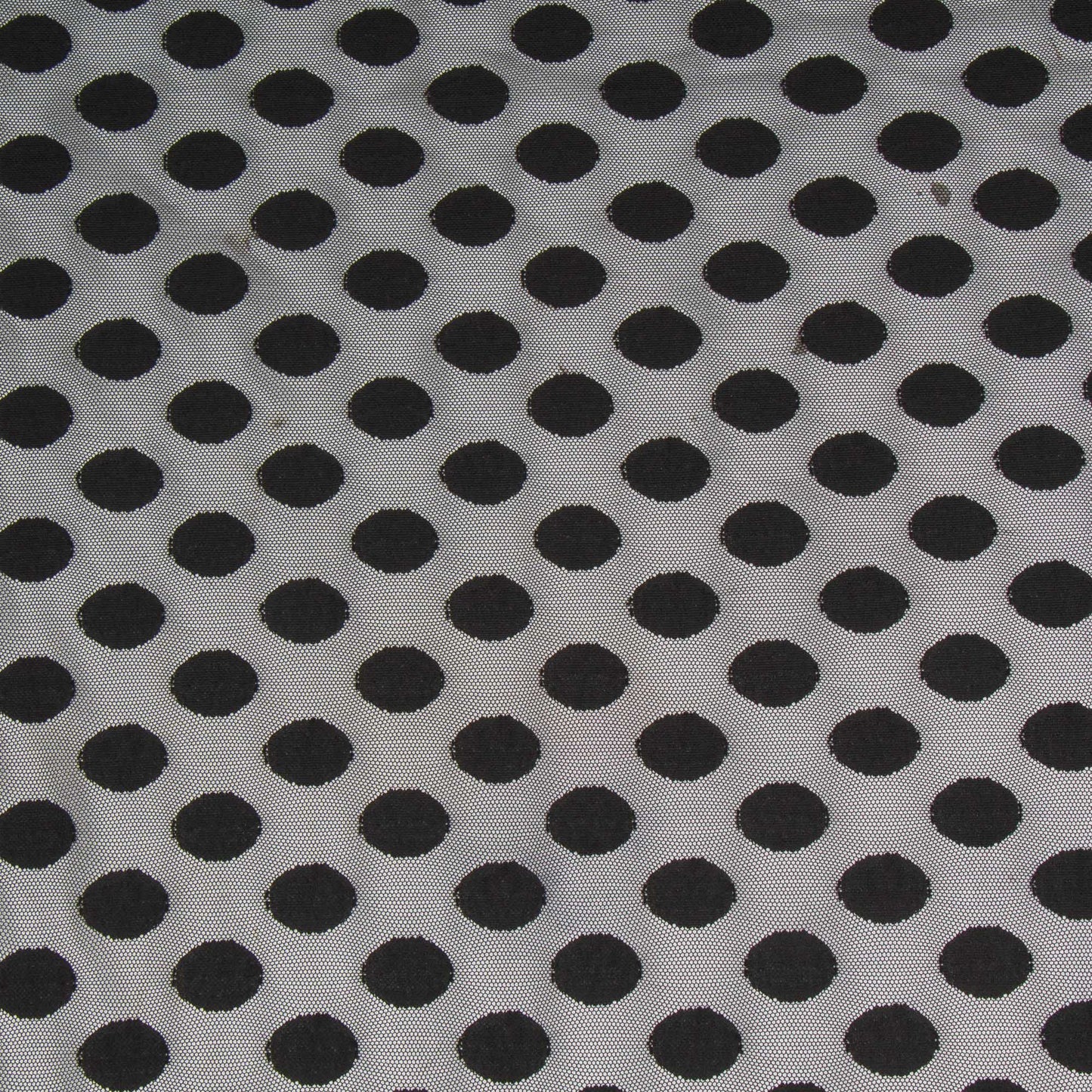 Stretch Mesh Black Dot - Ragland Fabrics