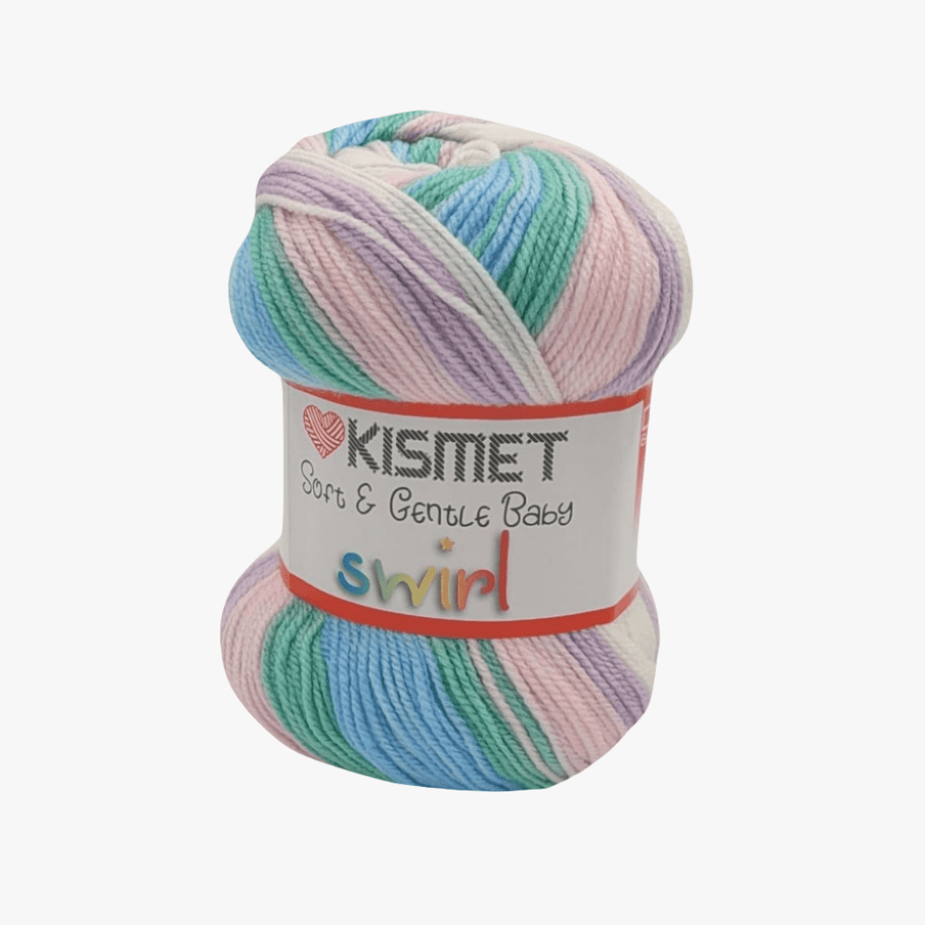 Soft & Gentle Baby Swirl Pastel - Ragland Fabrics