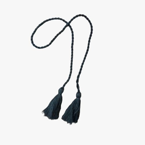 Tassel Stubby - White & Black - Ragland Fabrics