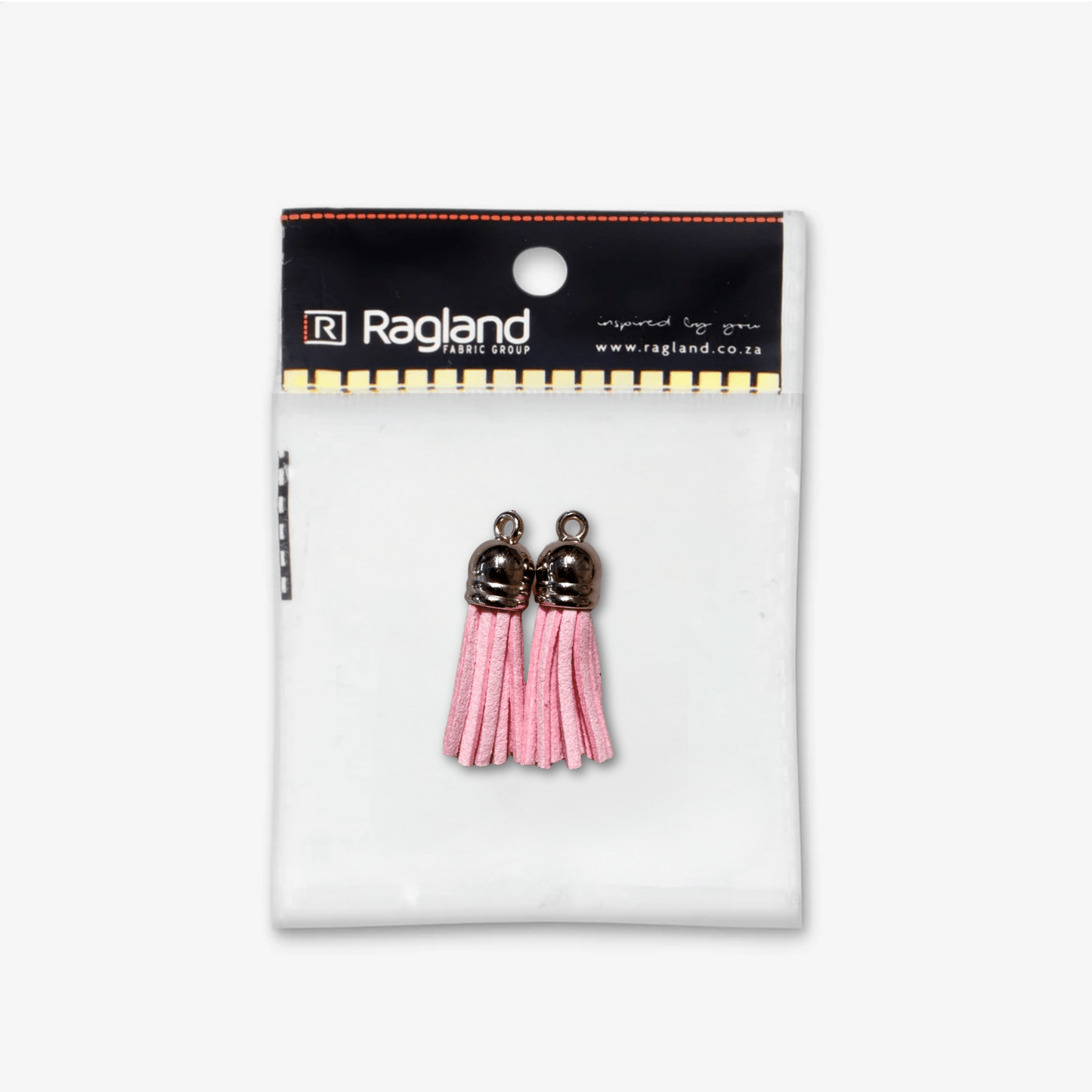 Tassel Suede Baby Pink - Ragland Fabrics