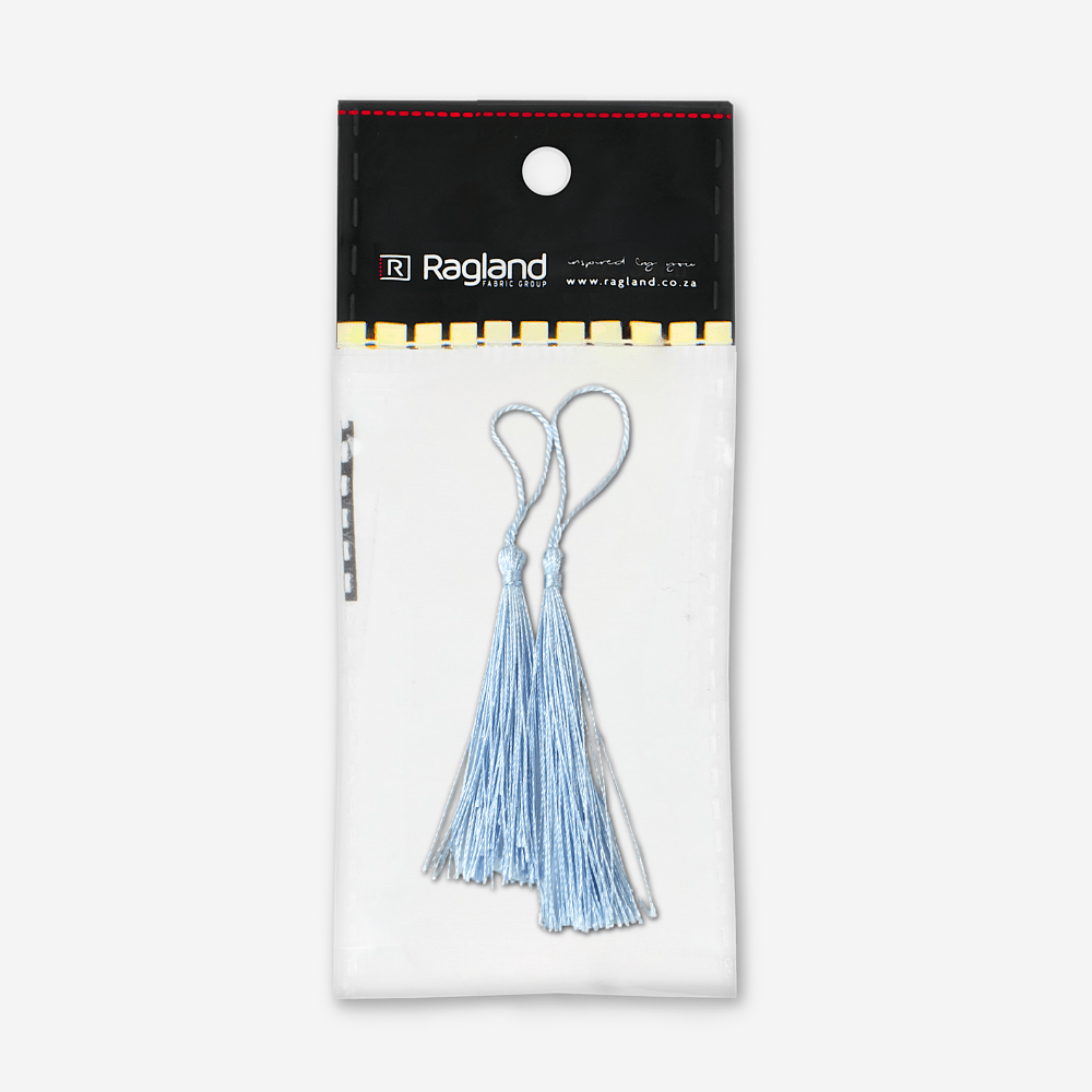 Tassel Graduation - Baby Blue - Ragland Fabrics