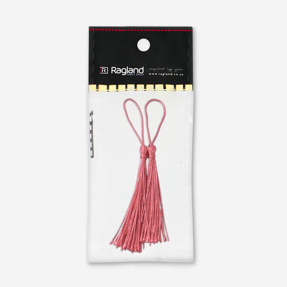 Tassel Graduation - Coral - Ragland Fabrics