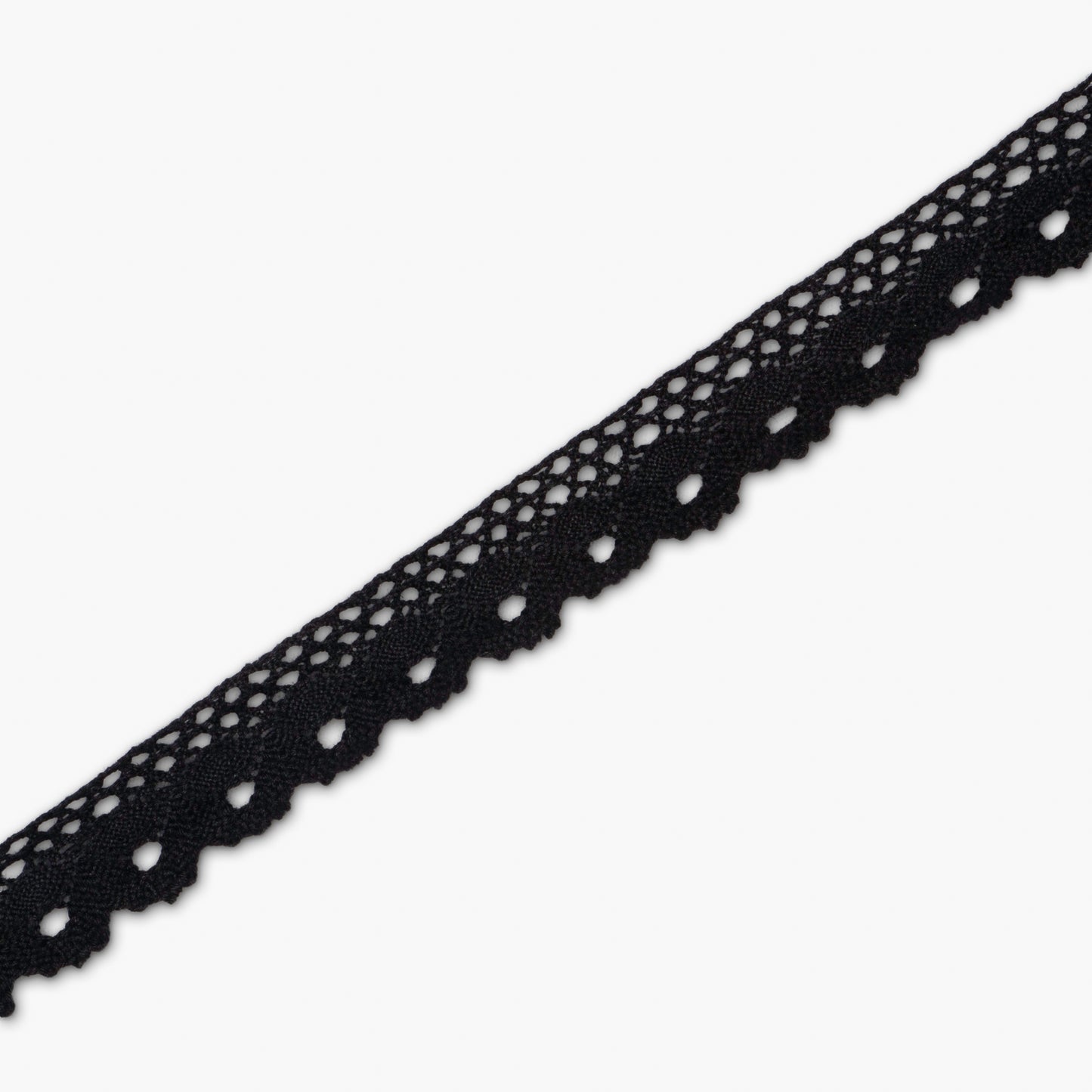 Lace Torchon Black - 25mm
