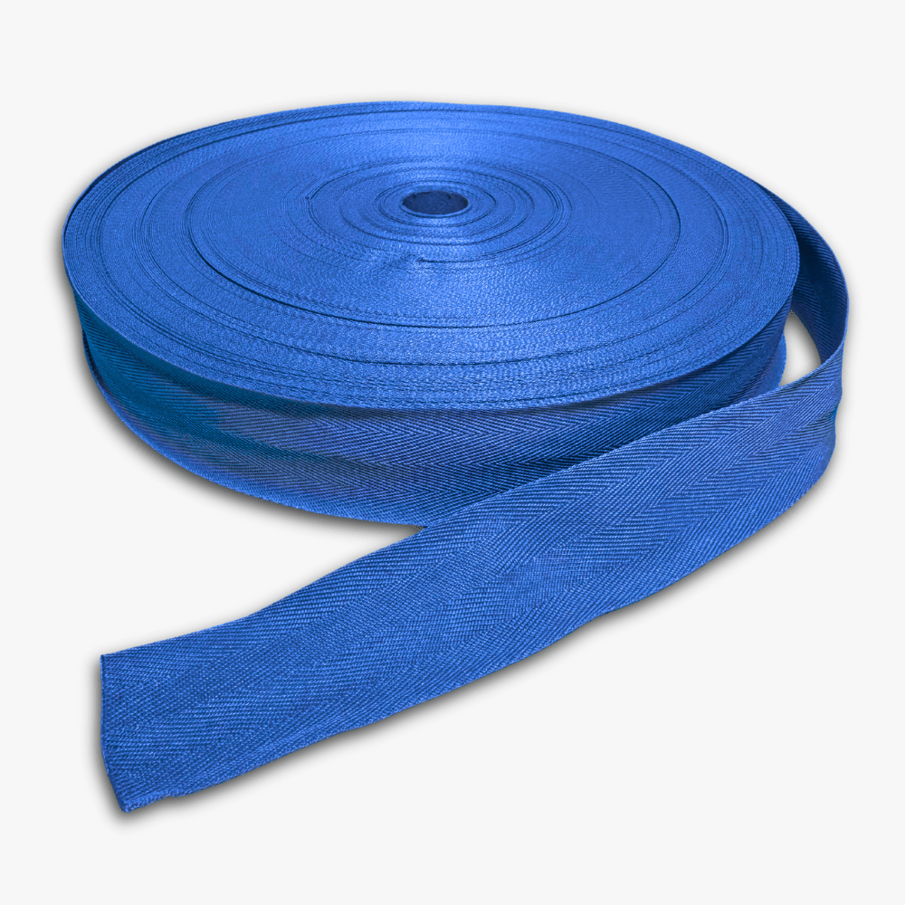 Twill Tape Polyester Royal 8 38mm - Ragland Fabrics