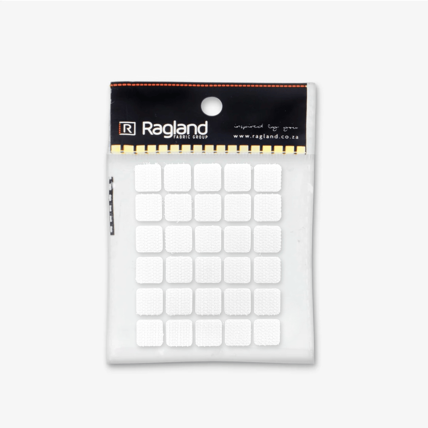 Velcro Squares - White 13mm - Ragland Fabrics