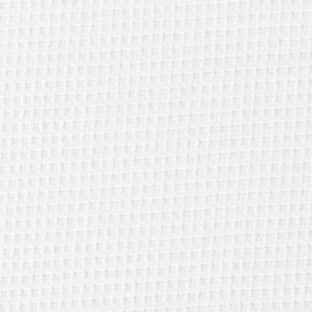 Waffle Cloth White - Ragland Fabrics